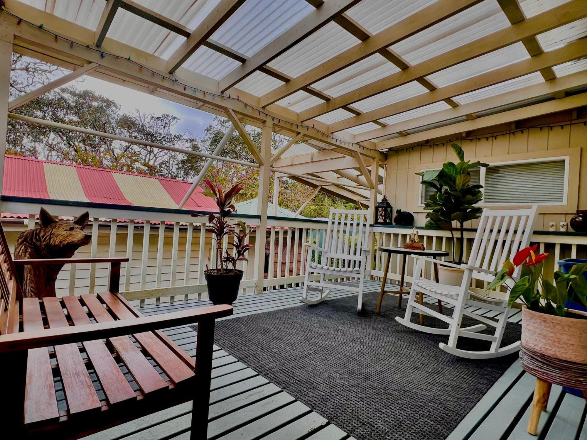 Aloha Junction Bed And Breakfast -Minutes Away From Hawaii Volcanoes National Park Exterior foto